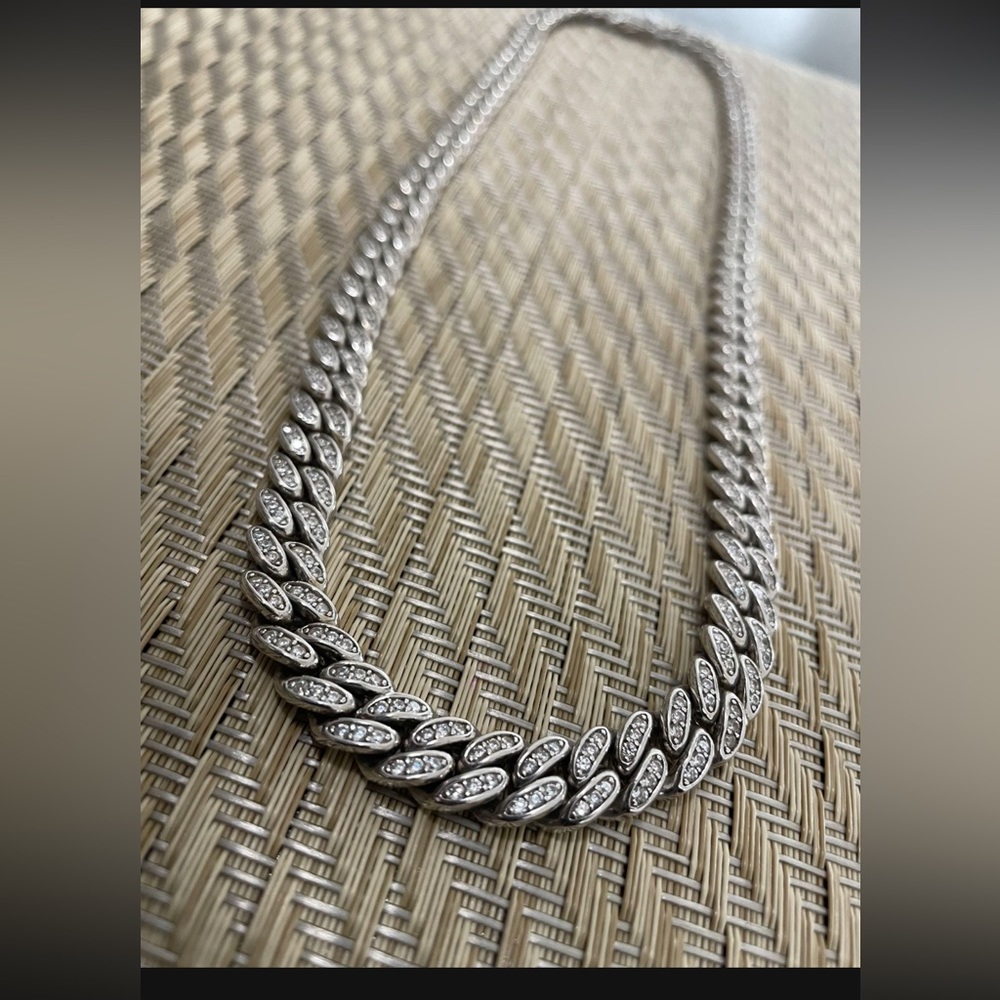 925 sterling silver Cuban link